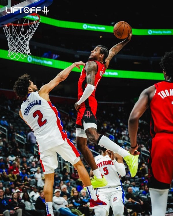 亚博体育 格林炸裂隔扣火箭险胜活塞 走路者力克尼克斯