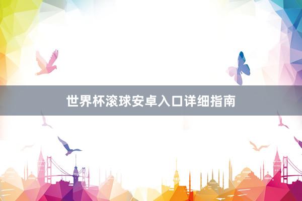 世界杯滚球安卓入口详细指南